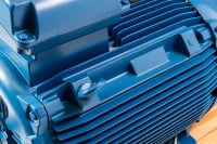Dettaglio carcassa del motore WEG W22