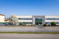 Facciata esterna della sede CMS Motori Elettrici